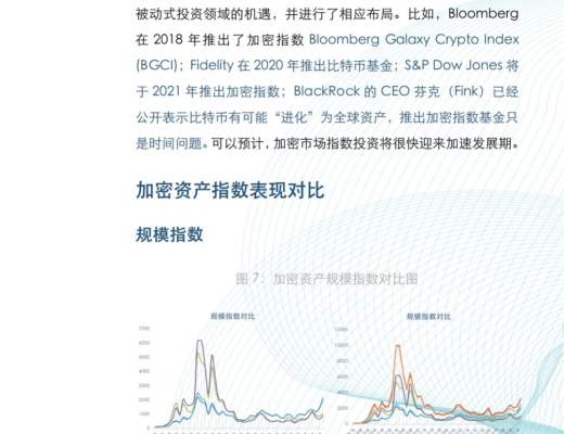 金色×仟峯資本 | 研報：加密貨幣指數投資報告