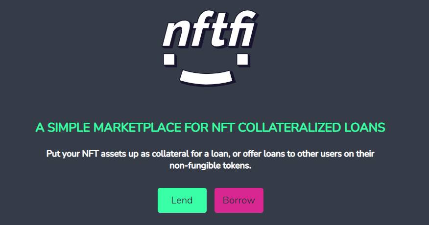 三分鐘速覽點對點 NFT 抵押借貸平臺 NFTfi