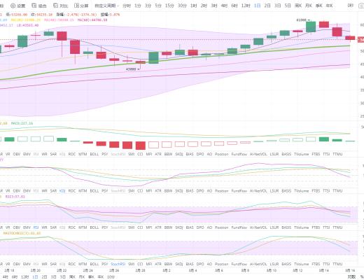 狀元論幣：3月16日比特幣早間分析 BTC回調到位,开始反彈