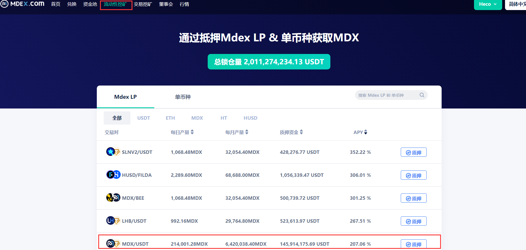 金色說明書 | MDEX 2.0版挖礦操作教程