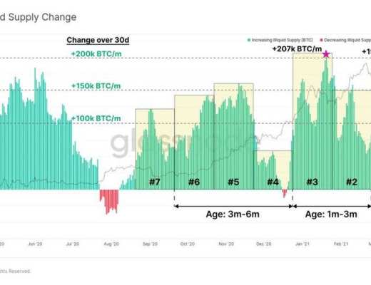Glassnode 數據洞察：比特幣投資者仍在买入 長期持有者賣出速度放緩
