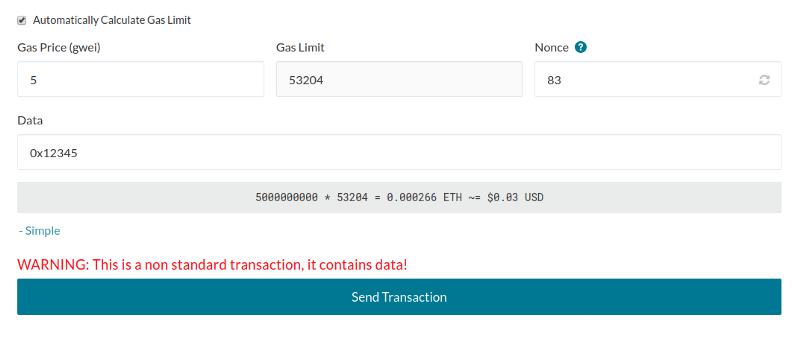 為什么要使用 transaction data？