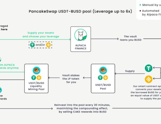 如何在Alpaca.Finance上進行穩定幣槓杆挖礦