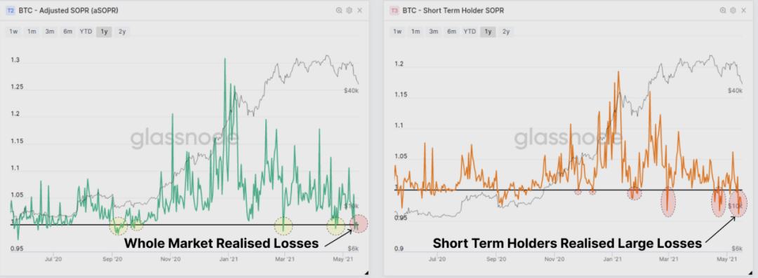 BTC 恐慌下跌中 HODLer 仍在加倉？