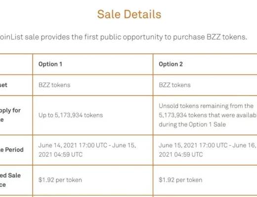 步驟詳解：如何在CoinList上預約購买BZZ？