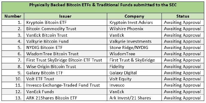 下半年的重頭戲是比特幣ETF 6月份收官在即