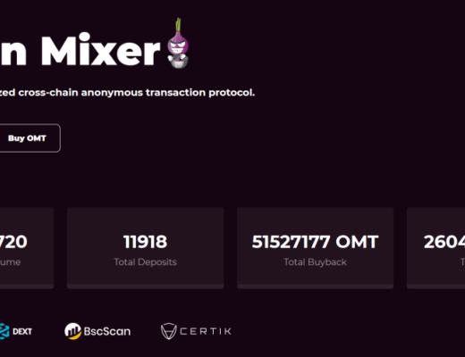 Onion Mixer洋蔥協議 跨鏈混幣協議頭號玩家