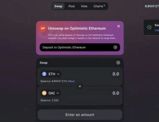 Uniswap V3啓動Layer 2版本