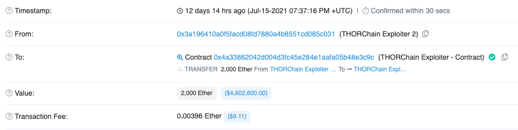 THORChain連遭三擊 黑客會是同一個嗎？