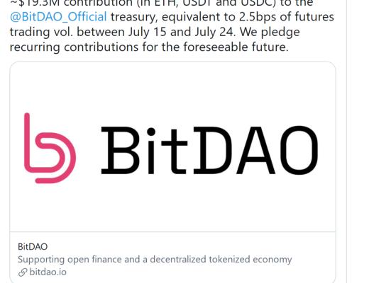 關於BitDAO 你想知道的在這裏