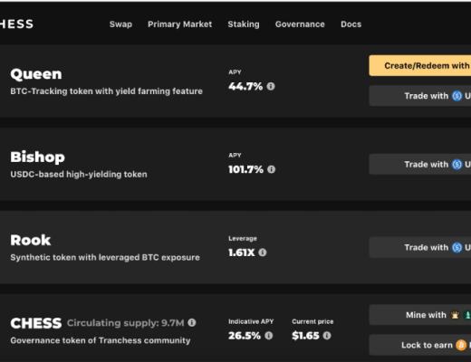 Tranchess：DeFi與傳統金融的新碰撞