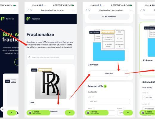 金色說明書 | NFT碎片化 Fractional入門教程