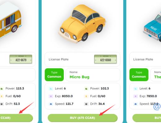 
      手把手教你參與加密汽車CryptoCars 的早期紅利