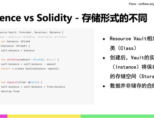 
      面向資源編程：Flow Cadence智能合約語言的全新範式