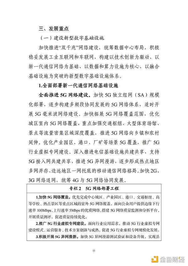 
      工信部印發《“十四五”信息通信行業發展規劃》區塊鏈被重點提及