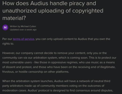 
      去中心化音樂流媒體Audius：砍掉中間商的試驗