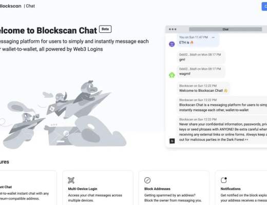 
      一文了解以太坊即時通信工具 Blockscan Chat：它為何能成為現象級產品？