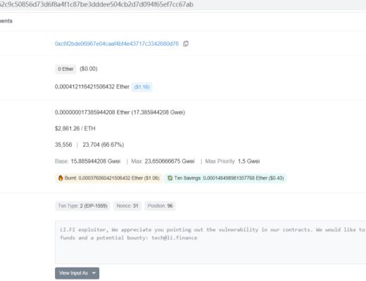 
      危險的授權轉账：Li.Finance 攻擊事件始末