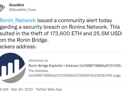 
      損失超 6.1 億美元：Ronin Network 被黑分析