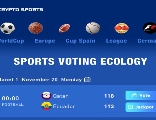 
      CSC Sports Voting 加密體育第二生態—賽事投票激勵系統