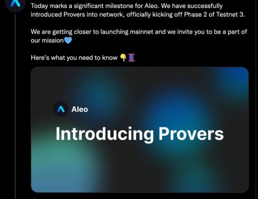 
      Aleo testnet3第二階段來了？普通用戶如何享“熊市之光”Aleo紅利？
