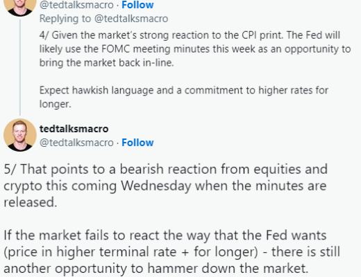 
      今天加密貨幣市場上漲的三大原因？FOMC 正在推動反彈嗎？