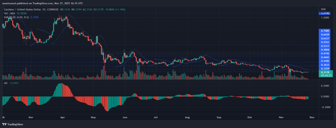 
      以 0.31 美元的價格拍賣  Cardano 價格的下一步是什么