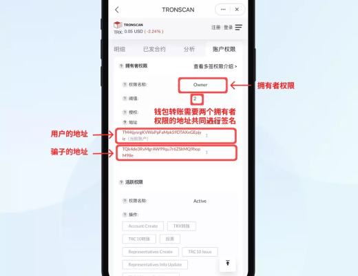 
      安全警示丨注意TRX 多重籤名騙局