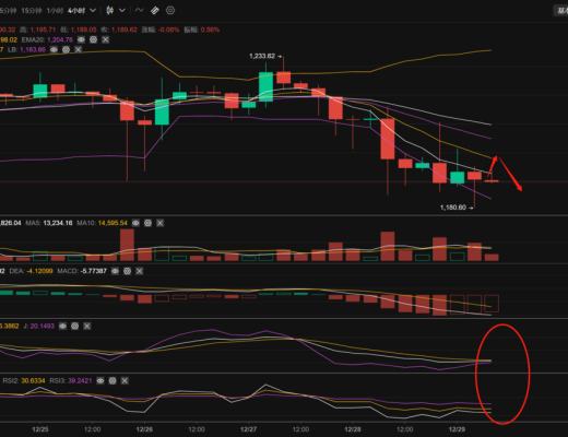 
      長路說幣：12.29以太坊行情分析及操作策略推送
