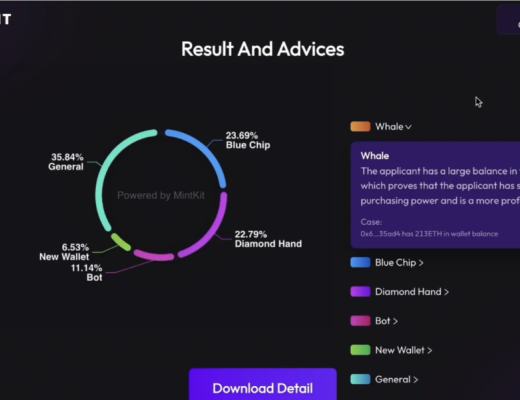 
      NFTScan 與 MintKit 達成战略合作夥伴 由 NFTScan 為其提供 NFT API 數據服務