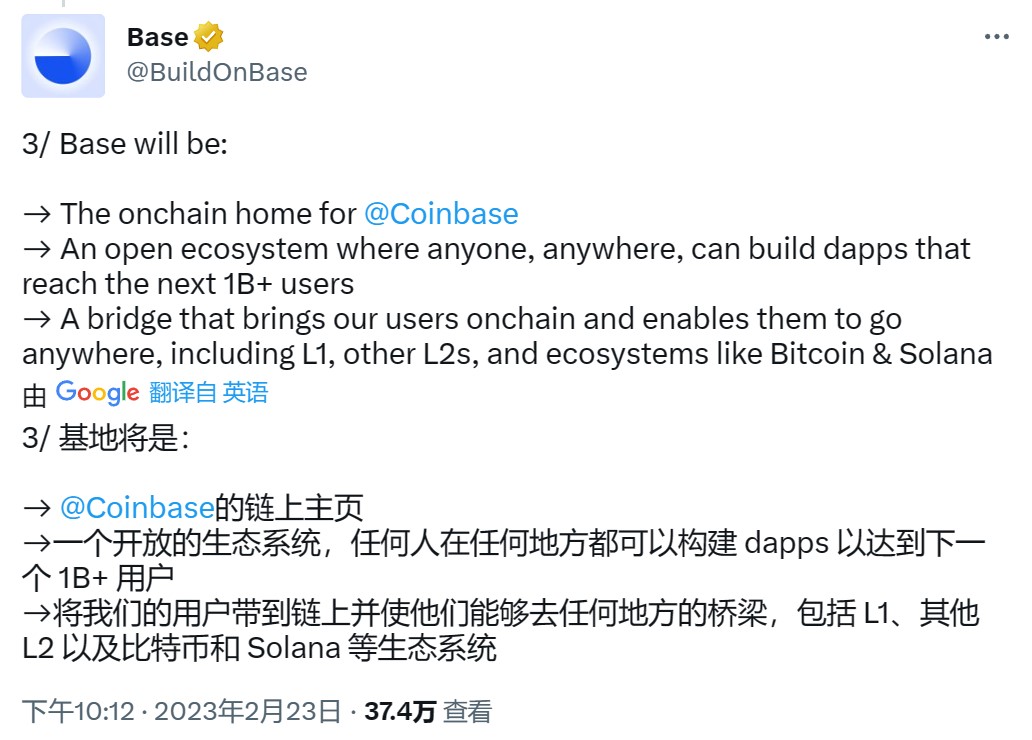 
      以太坊擴容競爭激烈 Base的推出 將重劃Layer2市場格局？