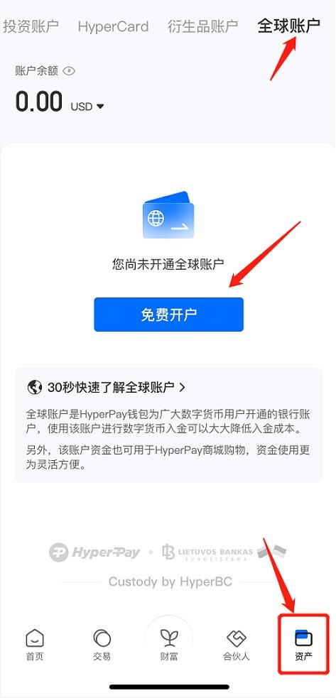 
      一文了解HyperPay全球账戶