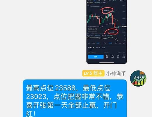 
      小神：恭喜 昨天群內BTC布局的最高點空單完美止盈400點 牛逼 其他品種都可以指導