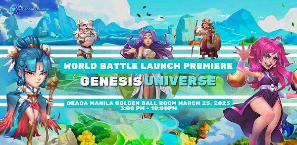 
      Genesis Universe World Battle Launch Premier：釋放遊戲和NFT的新時代